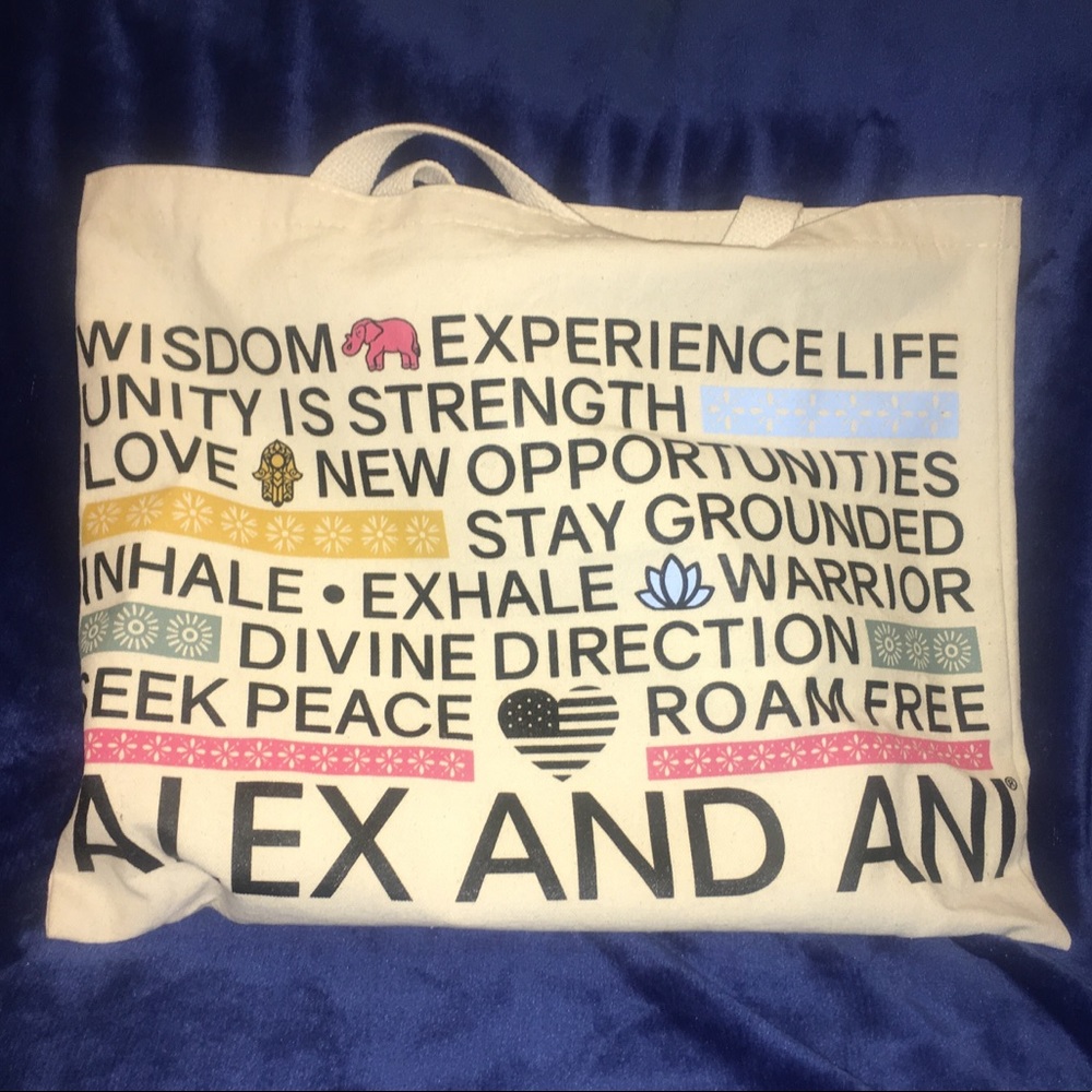 Alex and Ani Tote Bag